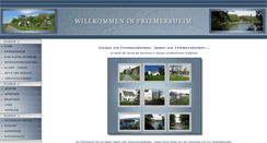 Desktop Screenshot of friemersheim.eu